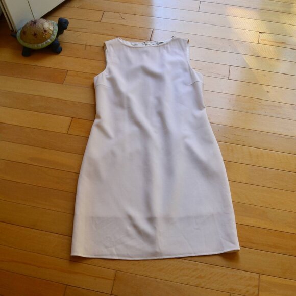 Robert Talbott Sleeveless Wool Shift Dress Size 12 - Picture 1 of 10